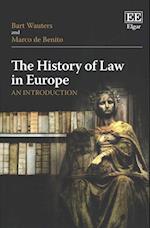 The History of Law in Europe