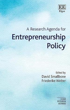 A Research Agenda for Entrepreneurship Policy