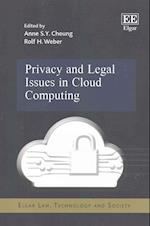 Privacy and Legal Issues in Cloud Computing