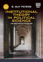 Institutional Theory in Political Science, Fourth Edition