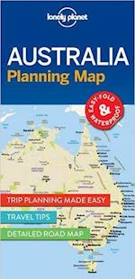 Lonely Planet Planning Map: Australia (1st ed. June 17)