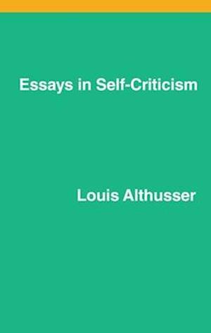 Essays on Self-Criticism