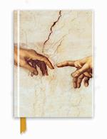 Michelangelo: Creation Hands (Foiled Journal)