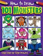How to Draw 101 Monsters - A Step By Step Drawing Guide for Kids
