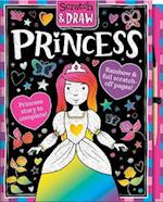 Scratch & Draw Princess - Scratch Art Activity Book