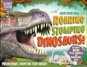 Paint Your Own Roaring Stomping Dinosaurs!