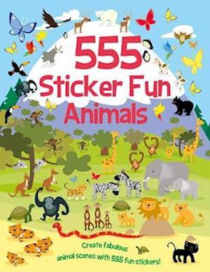 555 Sticker Fun - Animals Activity Book