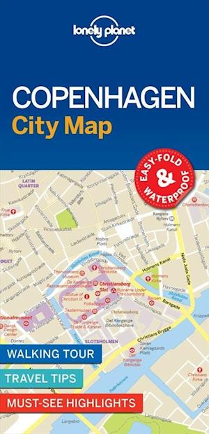 Lonely Planet Copenhagen City Map