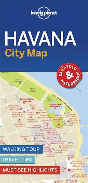 Lonely Planet Havana City Map