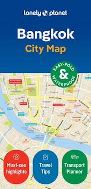 Lonely Planet Bangkok City Map 2