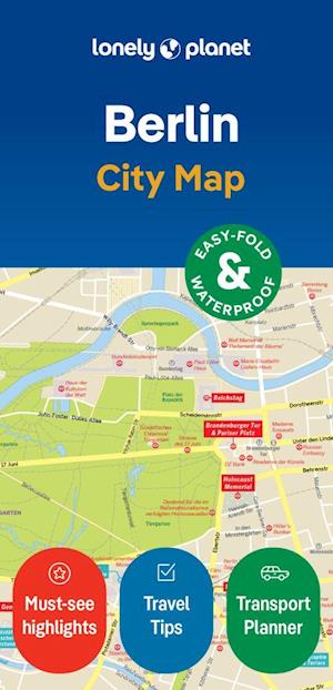 Lonely Planet Berlin City Map