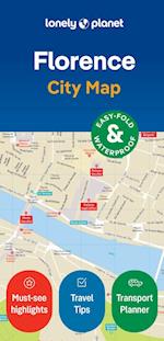 Lonely Planet Florence City Map 2 2