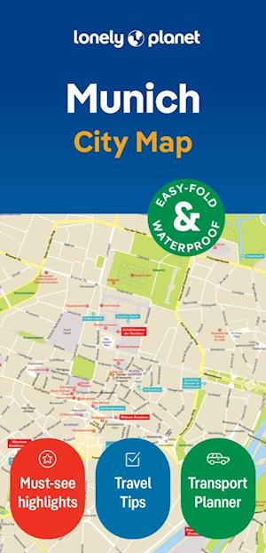 Lonely Planet Munich City Map