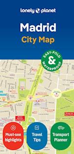 Lonely Planet Madrid City Map 2 2