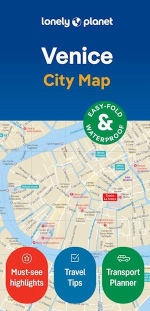 Lonely Planet Venice City Map 2 2
