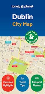 Lonely Planet Dublin City Map 2