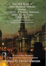 The MX Book of New Sherlock Holmes Stories Part XVIII