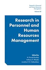 Research in Personnel and Human Resources Management