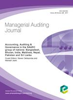 Accounting, Auditing & Governance in the SAARC group of nations