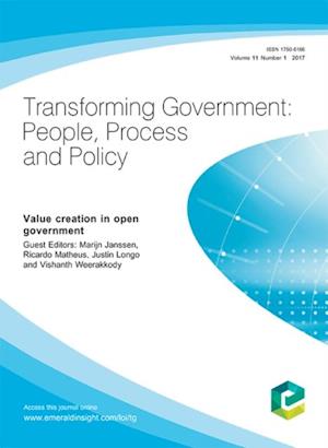 Value creation in open government