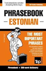 English-Estonian phrasebook & 250-word mini dictionary