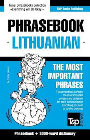 English-Lithuanian phrasebook & 3000-word topical vocabulary