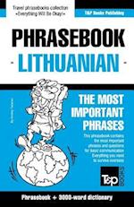 English-Lithuanian phrasebook & 3000-word topical vocabulary