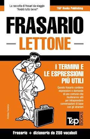 Frasario Italiano-Lettone e mini dizionario da 250 vocaboli