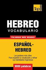Vocabulario Espanol-Hebreo - 9000 Palabras Mas Usadas