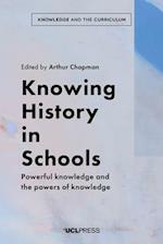 Knowing History in Schools