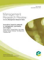 Innovative Research Methods in Management, Spirituality, and Religion