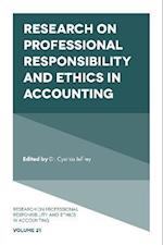 Research on Professional Responsibility and Ethics in Accounting