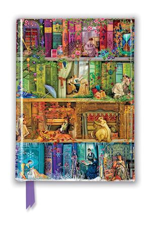 Aimee Stewart: A Stitch in Time Bookshelf (Foiled Pocket Journal)