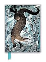 Angela Harding: Fishing Otter (Foiled Journal)