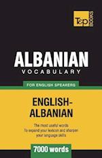 Albanian Vocabulary for English Speakers - 7000 Words