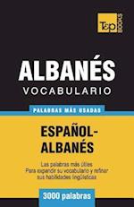 Vocabulario Español-Albanés - 3000 Palabras Más Usadas