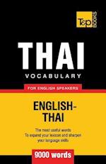 Thai vocabulary for English speakers - 9000 words