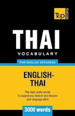 Thai vocabulary for English speakers - 3000 words