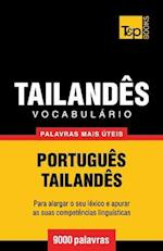 Vocabulário Portuguès-Tailandès - 9000 Palavras Mais Úteis