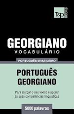 Vocabulário Português Brasileiro-Georgiano - 5000 Palavras