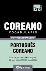 Vocabulário Português Brasileiro-Coreano - 5000 Palavras