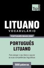 Vocabulário Português Brasileiro-Lituano - 5000 Palavras