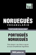Vocabulário Português Brasileiro-Norueguês - 5000 Palavras