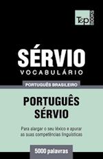 Vocabulário Português Brasileiro-Sérvio - 5000 palavras