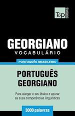Vocabulário Português Brasileiro-Georgiano - 3000 Palavras