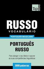 Vocabulário Português Brasileiro-Russo - 3000 Palavras
