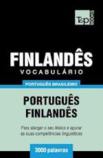 Vocabulário Português Brasileiro-Finlandês - 3000 Palavras