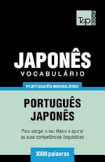 Vocabulário Português Brasileiro-Japonês - 3000 Palavras