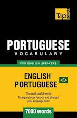 Portuguese vocabulary for English speakers - English-Portuguese - 7000 words: Brazilian Portuguese 