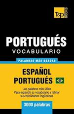 Portugués Vocabulario - Palabras Mas Usadas - Español-Portugués - 3000 Palabras